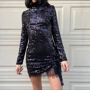 Fashion Nova sequin dress 🖤